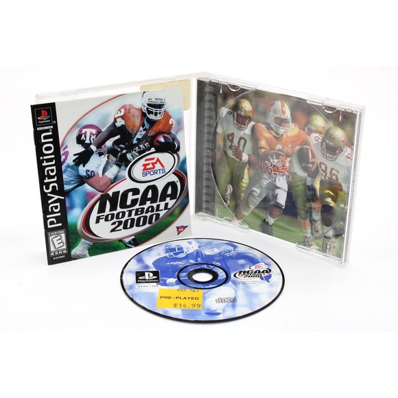Other - PS1 NCAA Football 2000 (PlayStation 1) CIB COMPLETE w/ Manual + Reg Card